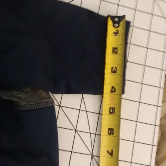 Avia Navy and Grey Fleece Lined Running Tights - Picture 12 of 14